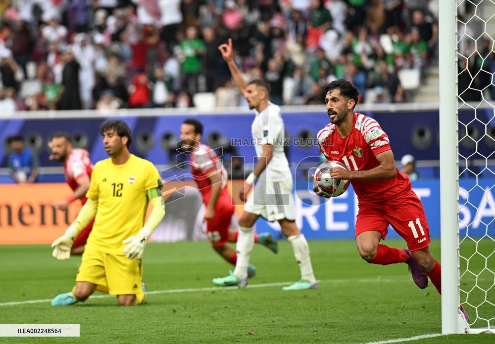 (SP)QATAR-DOHA-FOOTBALL-AFC ASIAN CUP-IRAQ VS JORDAN