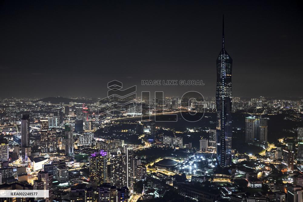 MALAYSIA-KUALA LUMPUR-NIGHT VIEW