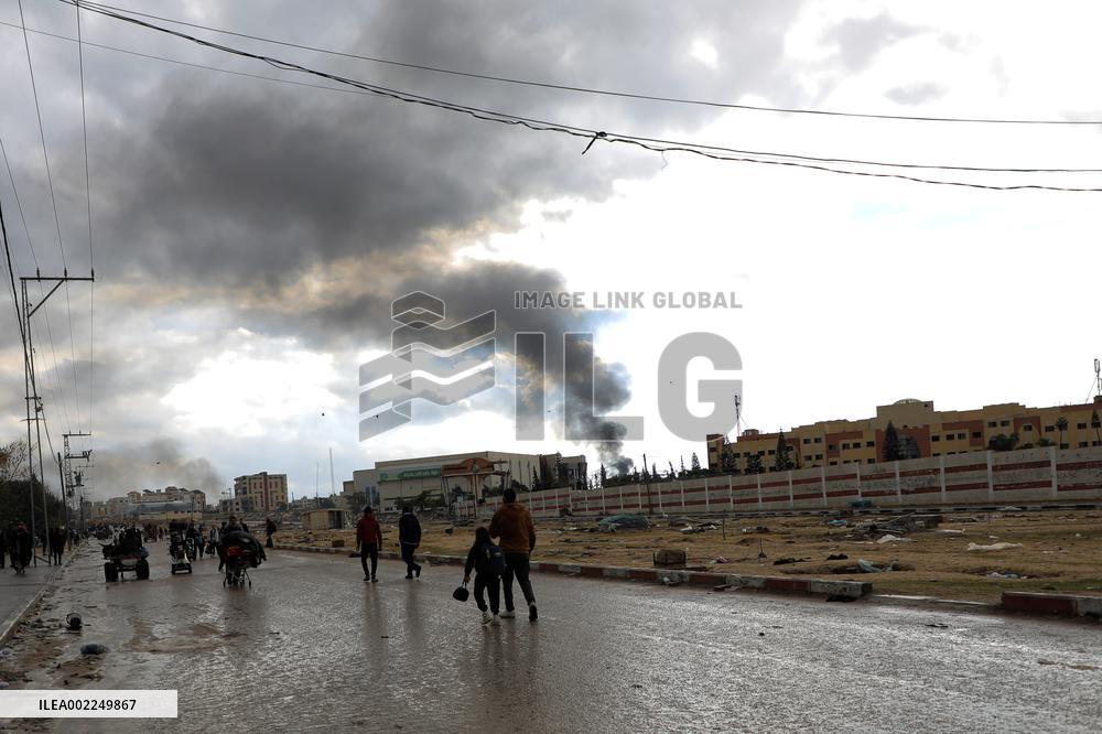MIDEAST-GAZA-KHAN YOUNIS-DEATH TOLL