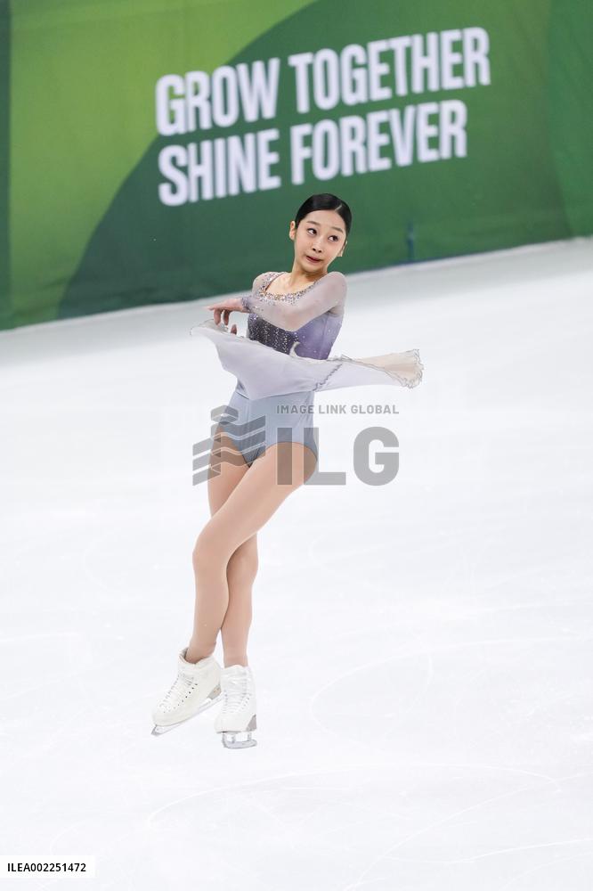 (SP)SOUTH KOREA-GANGNEUNG-WINTER YOUTH OLYMPIC GAMES-FIGURE SKATING-WOMEN SINGLE SKATING-FREE SKATING