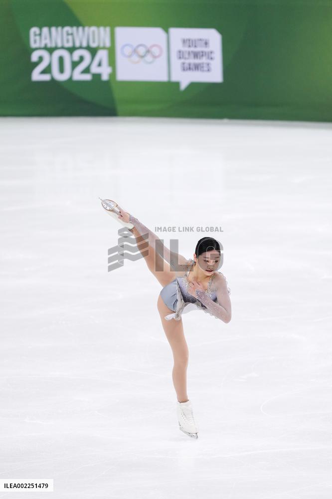 (SP)SOUTH KOREA-GANGNEUNG-WINTER YOUTH OLYMPIC GAMES-FIGURE SKATING-WOMEN SINGLE SKATING-FREE SKATING