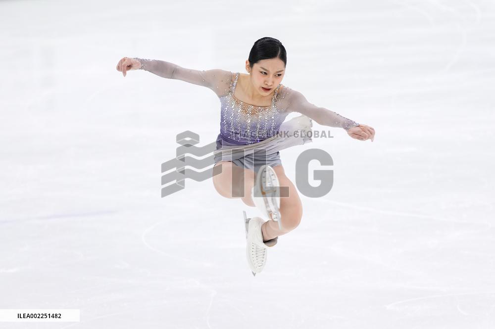 (SP)SOUTH KOREA-GANGNEUNG-WINTER YOUTH OLYMPIC GAMES-FIGURE SKATING-WOMEN SINGLE SKATING-FREE SKATING