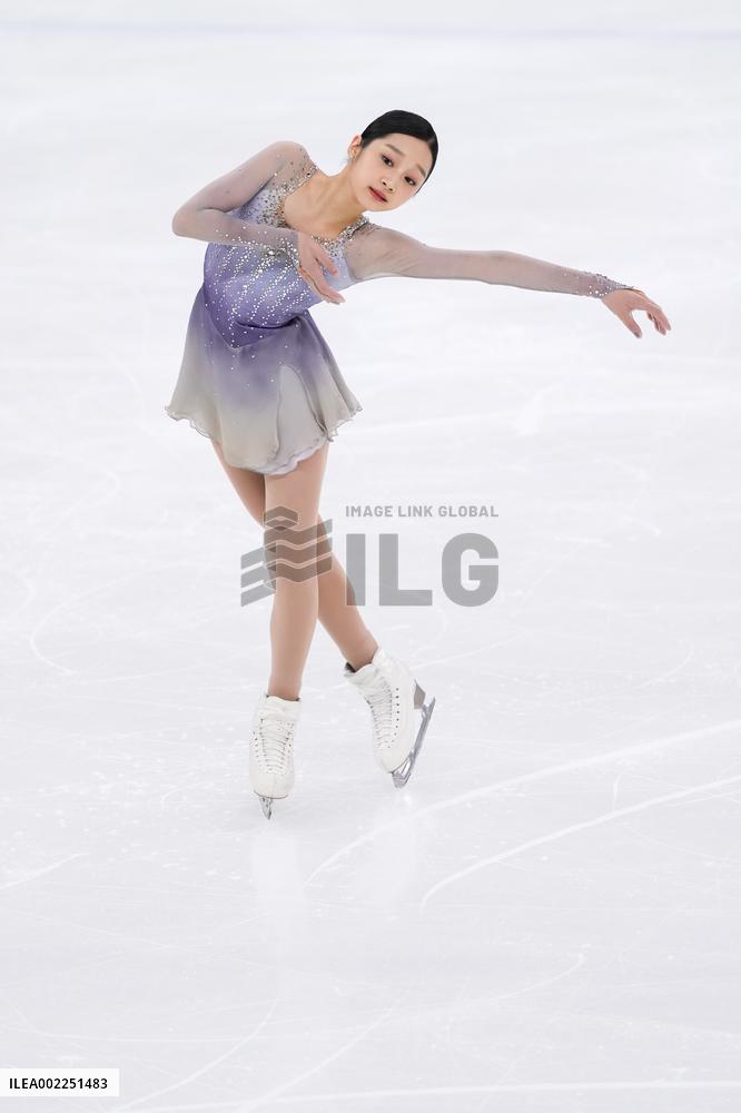 (SP)SOUTH KOREA-GANGNEUNG-WINTER YOUTH OLYMPIC GAMES-FIGURE SKATING-WOMEN SINGLE SKATING-FREE SKATING
