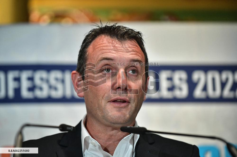 Gerald Darmanin At New Year's Wishes Ceremony  - Paris