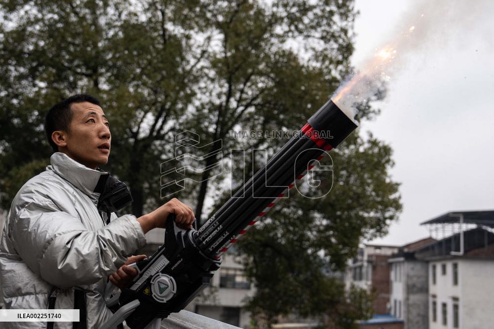 CHINA-CHANGSHA-LIUYANG-FIREWORKS (CN)