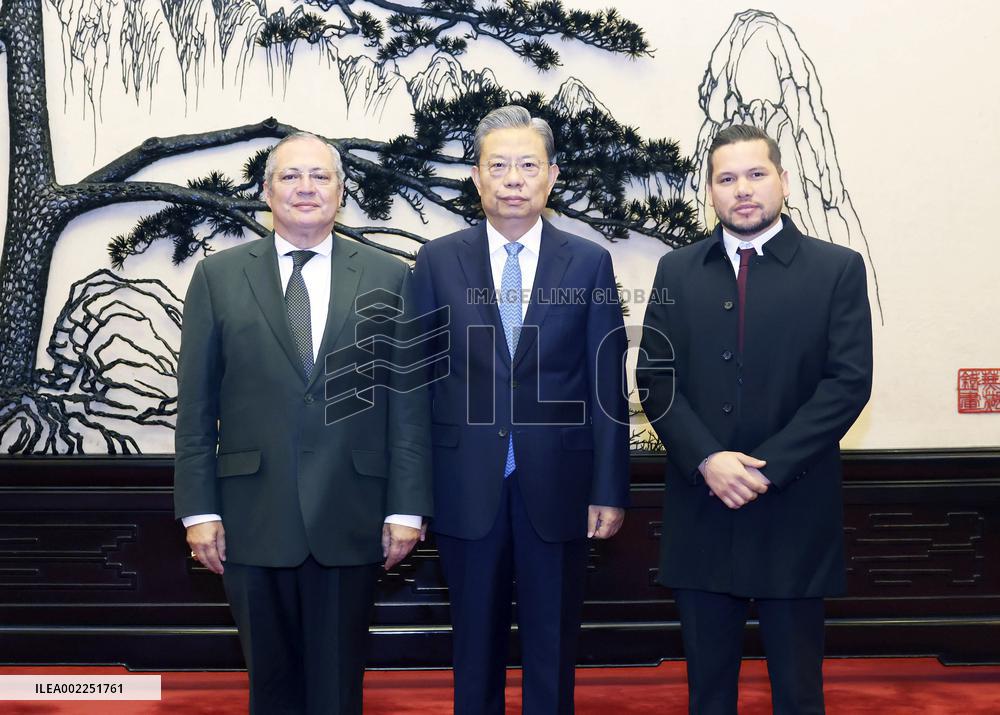 CHINA-BEIJING-ZHAO LEJI-COLOMBIA-MEETING (CN)