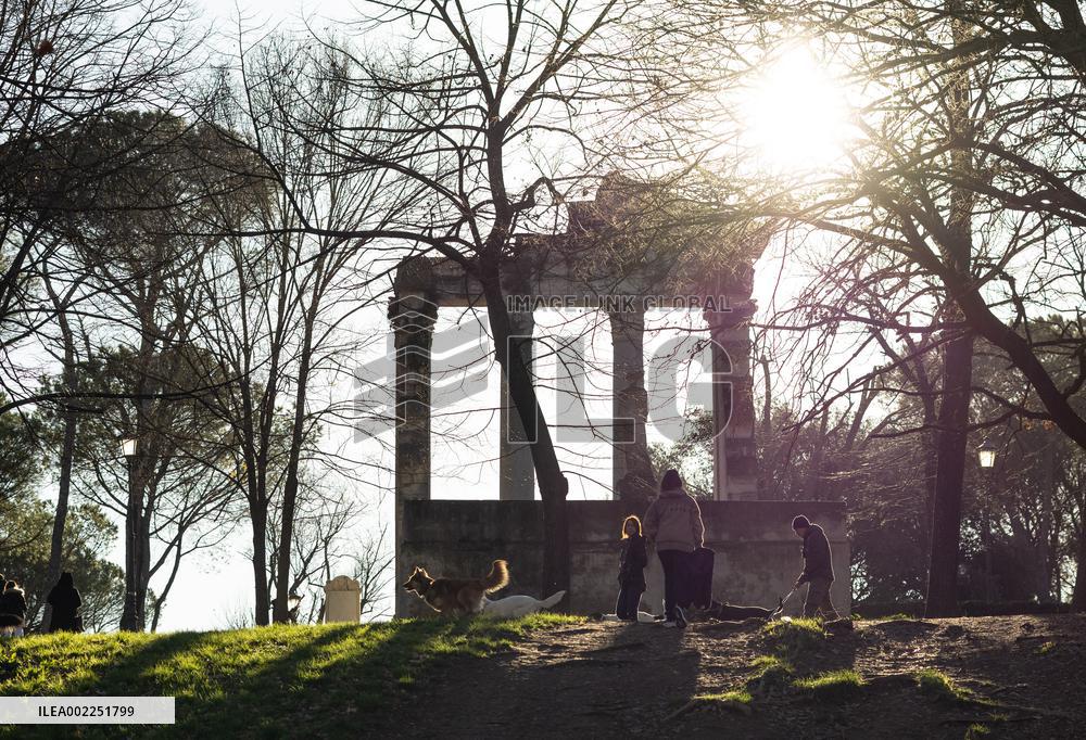 ITALY-ROME-WINTER-DAILY LIFE