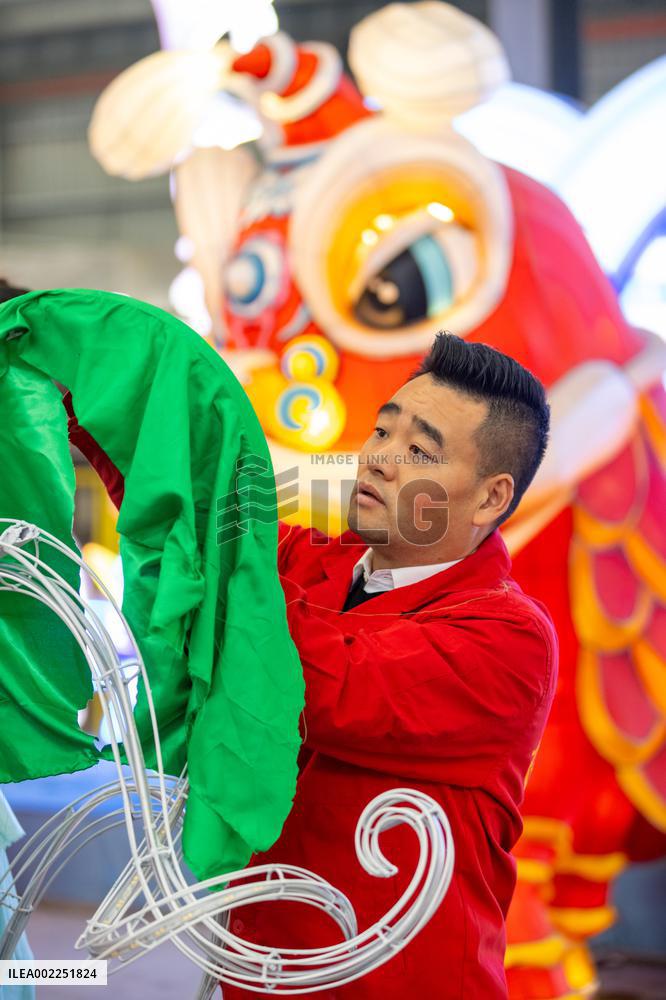 CHINA-SICHUAN-SPRING FESTIVAL-ZIGONG LANTERNS (CN)