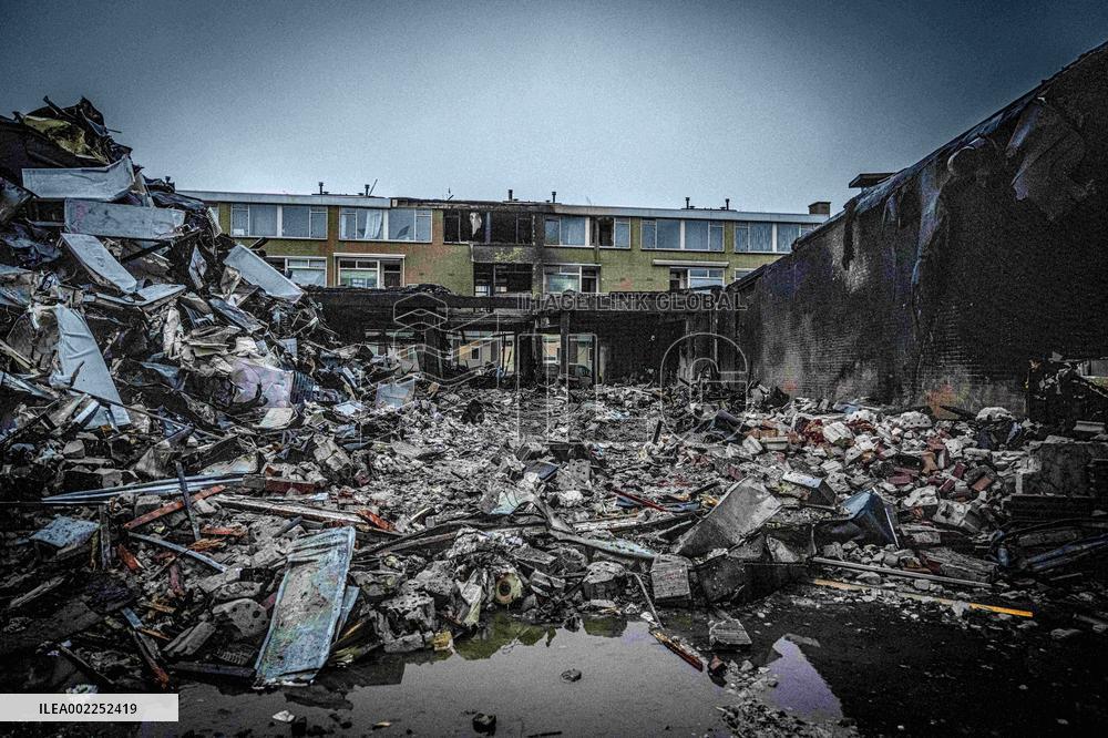 Explosion Aftermath In Rotterdam - Netherlands