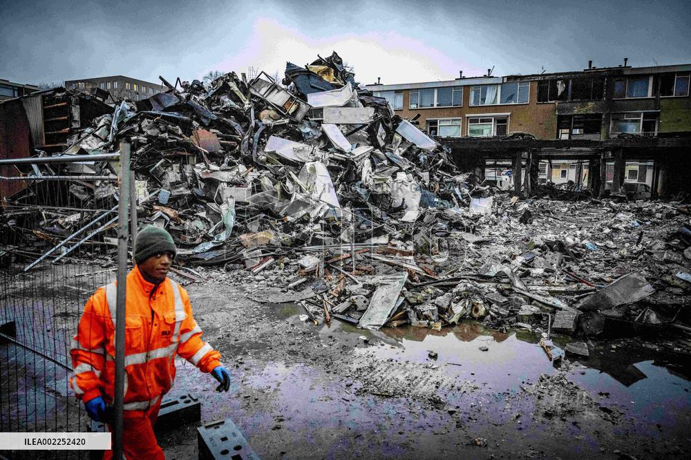 Explosion Aftermath In Rotterdam - Netherlands