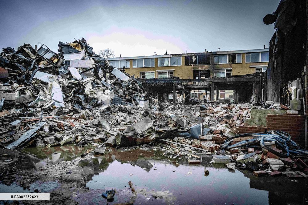 Explosion Aftermath In Rotterdam - Netherlands