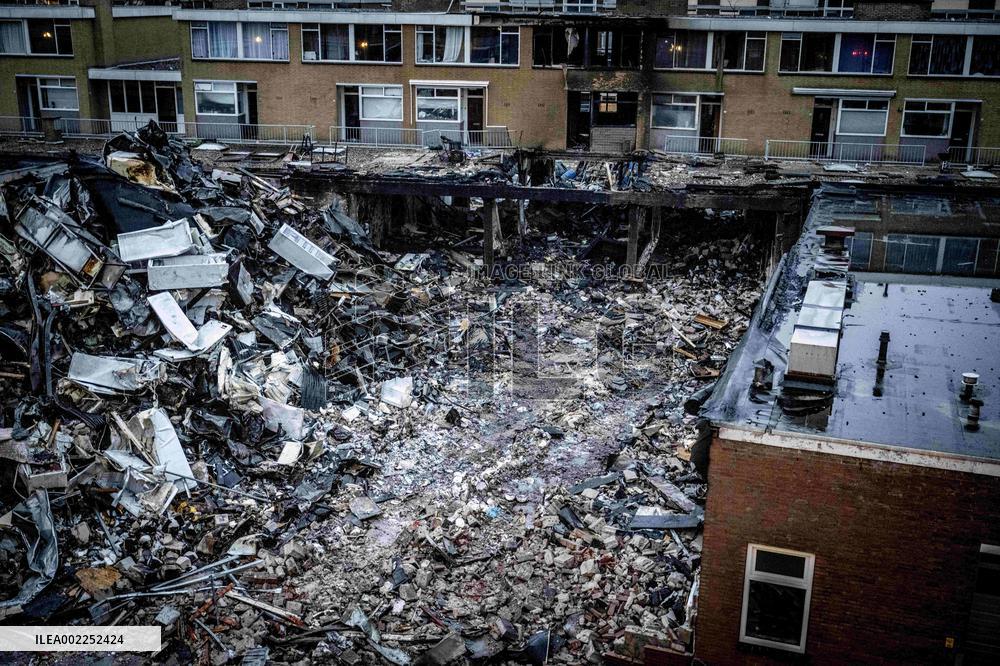 Explosion Aftermath In Rotterdam - Netherlands
