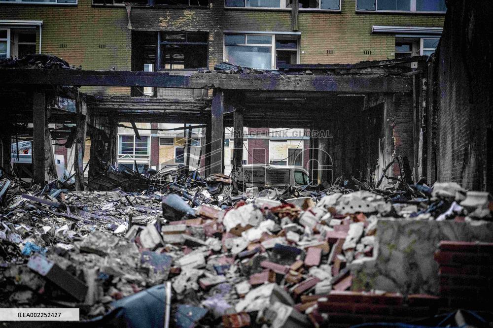 Explosion Aftermath In Rotterdam - Netherlands