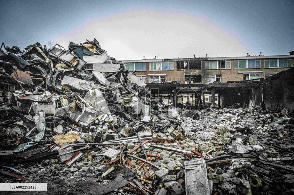 Explosion Aftermath In Rotterdam - Netherlands