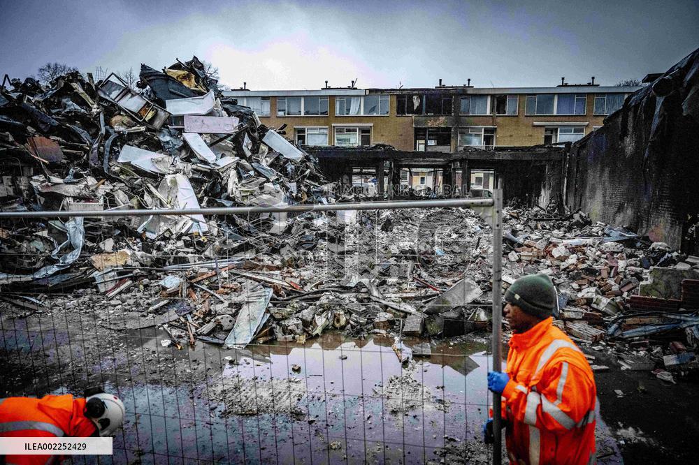 Explosion Aftermath In Rotterdam - Netherlands
