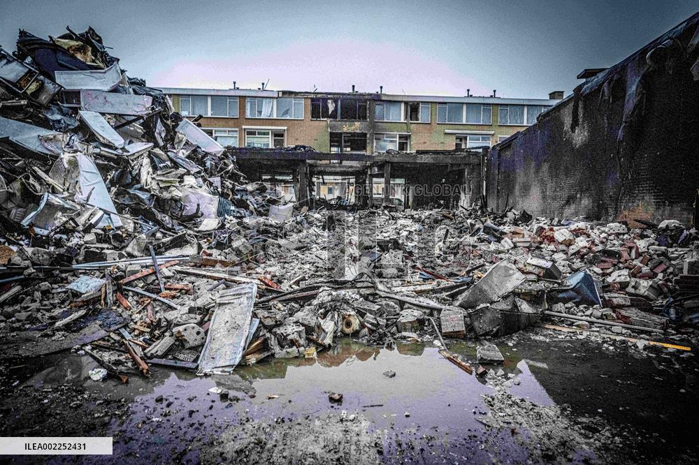 Explosion Aftermath In Rotterdam - Netherlands
