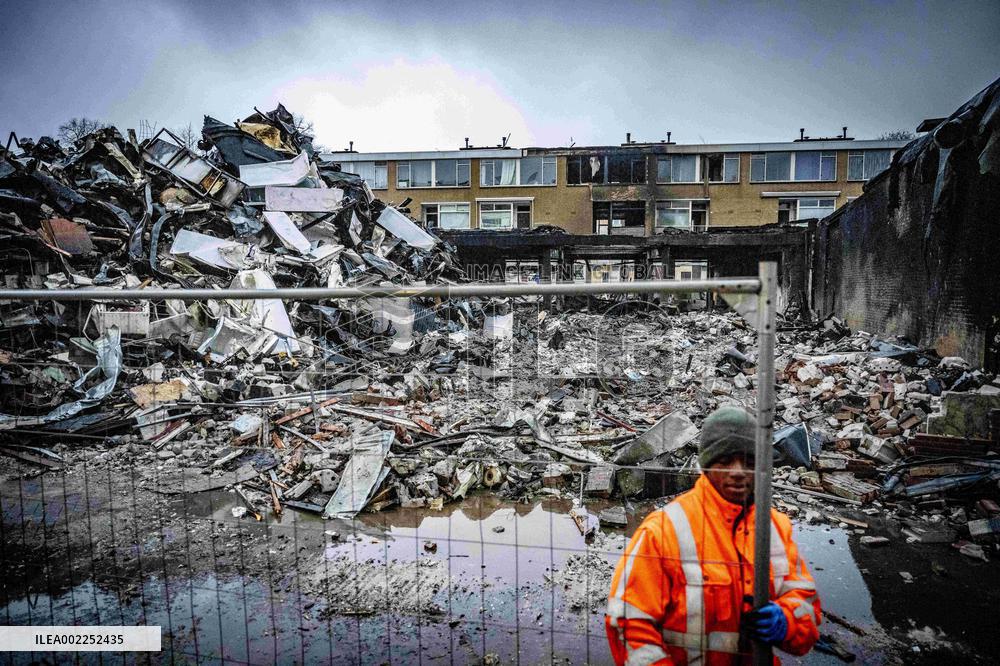 Explosion Aftermath In Rotterdam - Netherlands