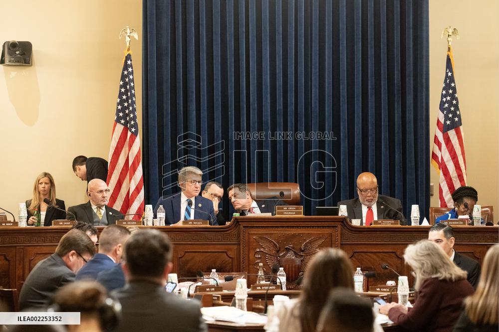 U.S.-WASHINGTON, D.C.-HOMELAND SECURITY SECRETARY-IMPEACHMENT-MEETING