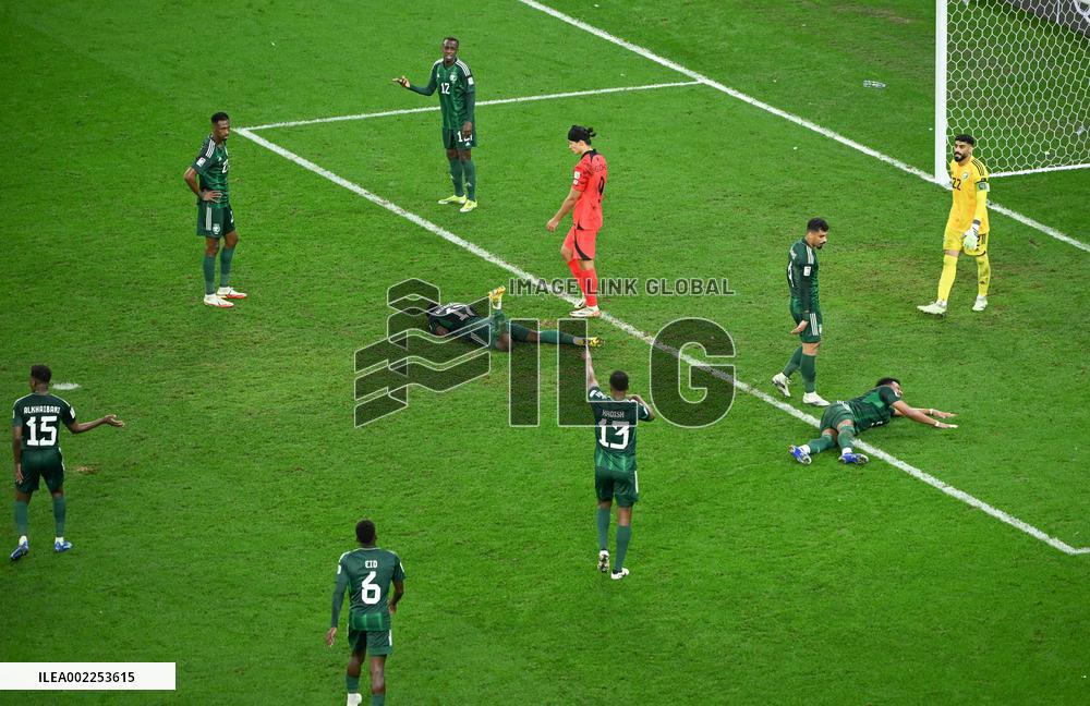 (SP)QATAR-DOHA-FOOTBALL-AFC ASIAN CUP-KSA VS KOR