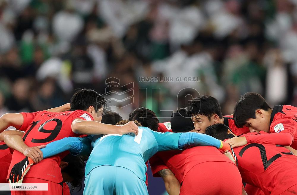 (SP)QATAR-DOHA-FOOTBALL-AFC ASIAN CUP-KSA VS KOR