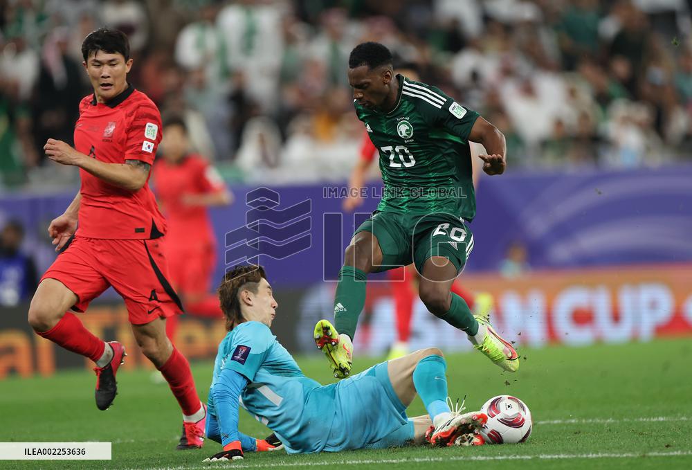 (SP)QATAR-DOHA-FOOTBALL-AFC ASIAN CUP-KSA VS KOR