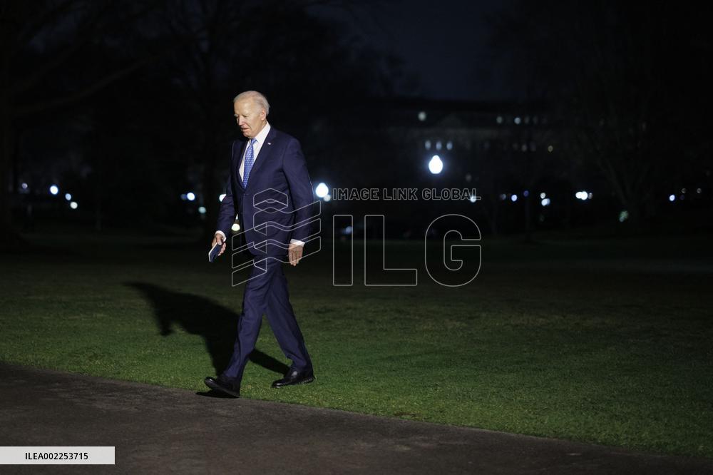 Biden Returns To The White House - Washington