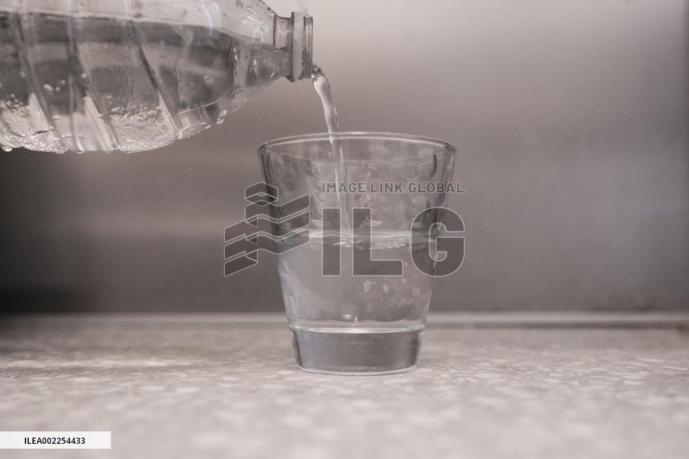 Illustration Of Plastic Water Bottles - France