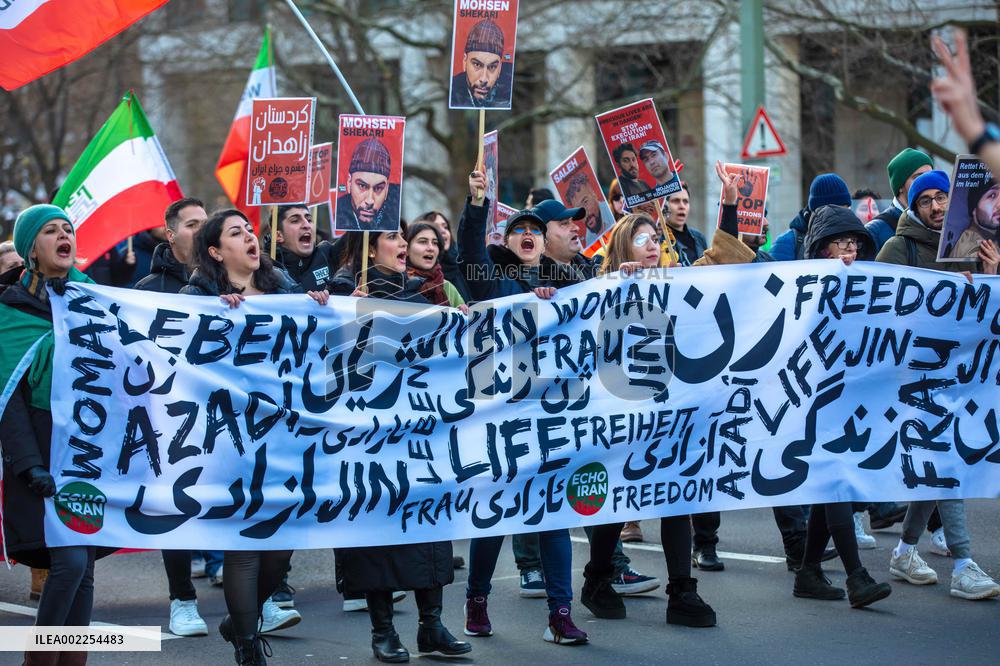 Stop Executions In Iran Protest - Berlin