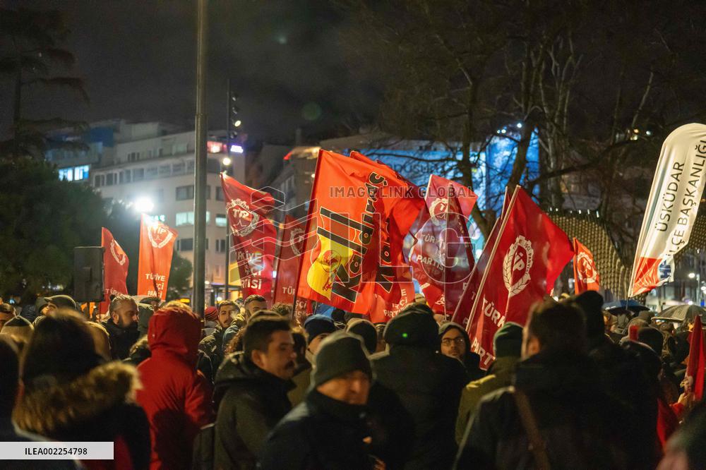 Workers Party Protest - Ankara