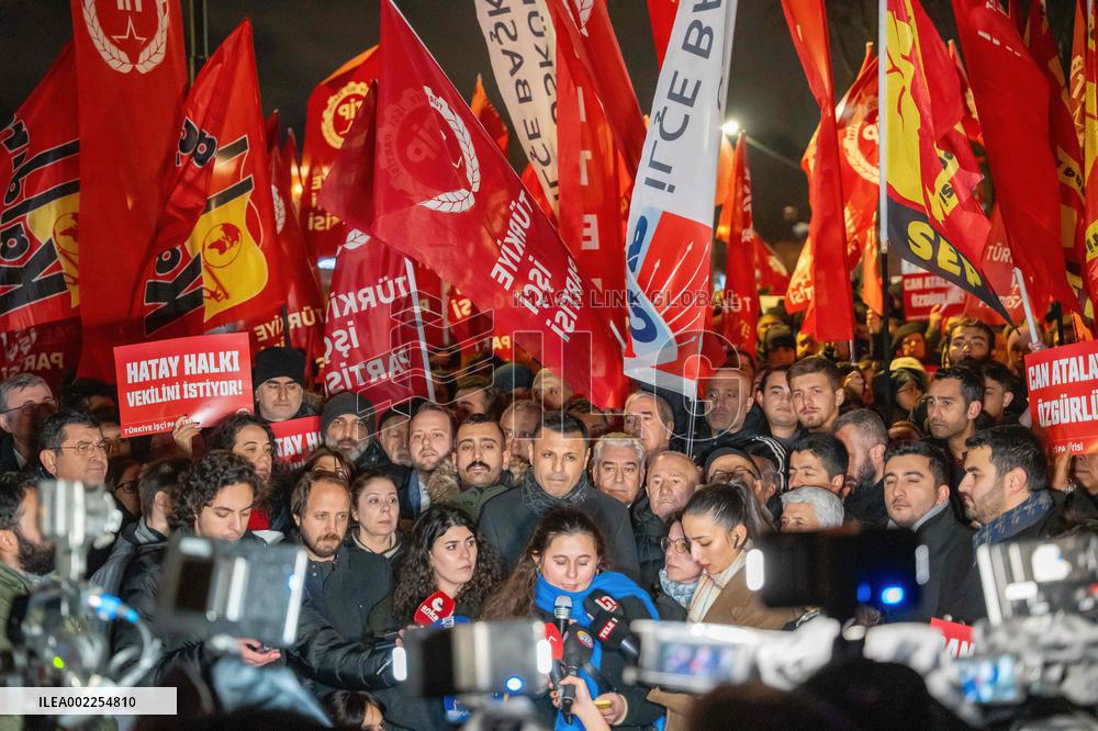 Workers Party Protest - Ankara