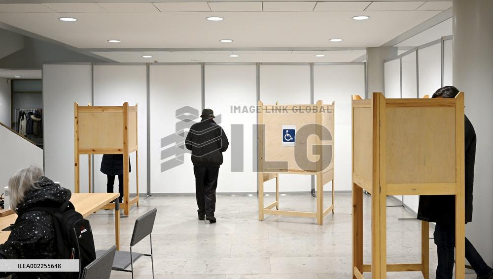 Early voting on the second round of the Finnish presidential election 2024