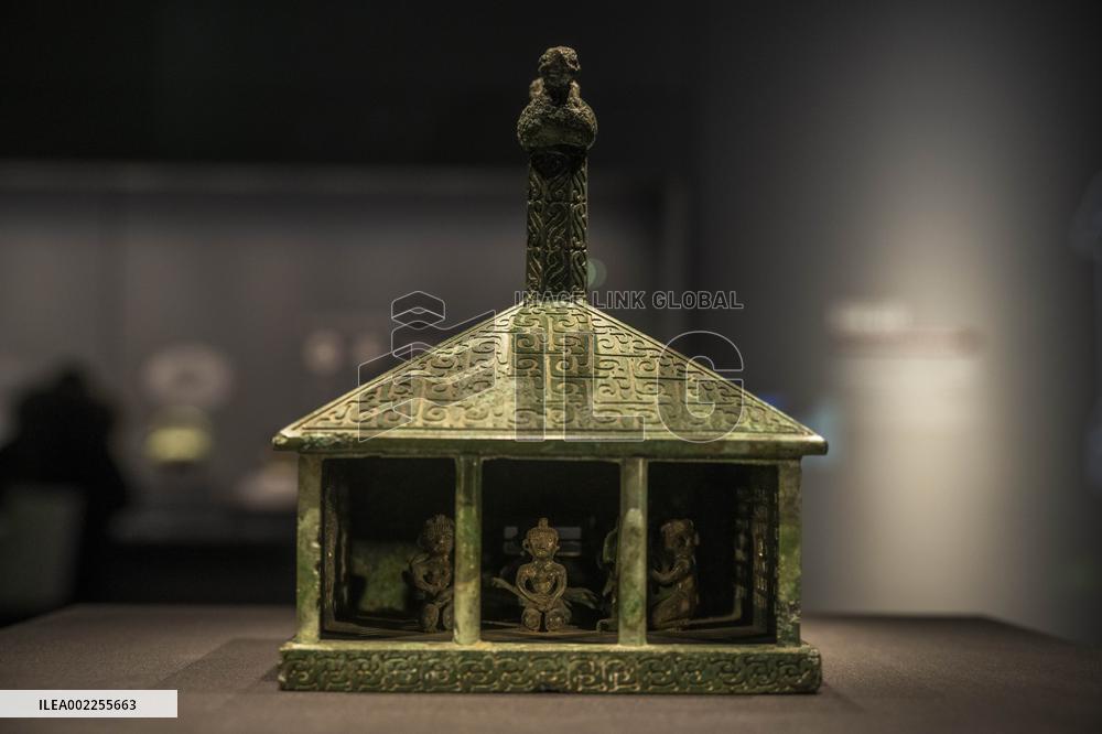 A Collection on Display at Zhijiang New Hall of Zhejiang Provincial Museum in Hangzhou