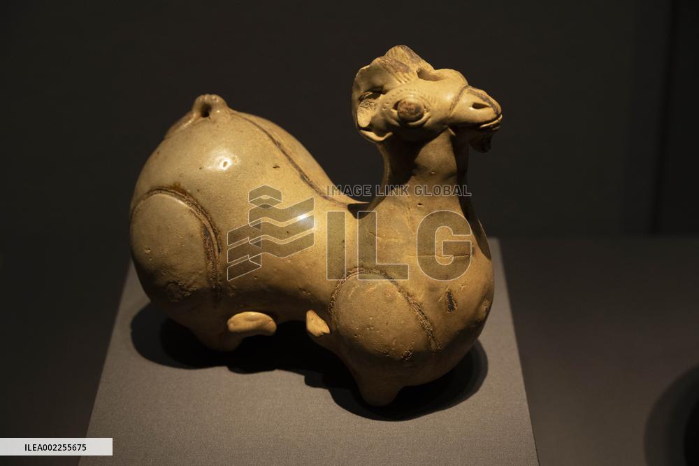 A Collection on Display at Zhijiang New Hall of Zhejiang Provincial Museum in Hangzhou
