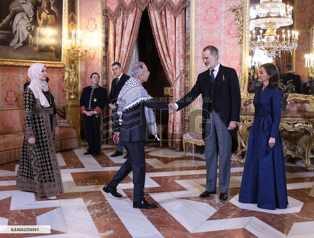Royals Host Reception For The Diplomatic Corps - Madrid