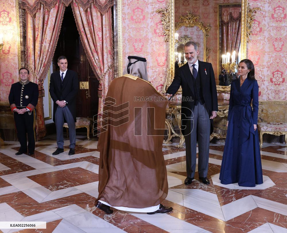 Royals Host Reception For The Diplomatic Corps - Madrid