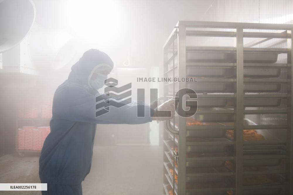 CHINA-HUBEI-WUHAN-HIGH-SPEED TRAINS-BOXED MEALS-PRODUCTION (CN)