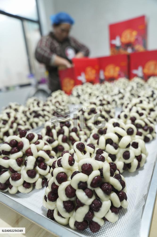 Spring Festival Specialty Handmade Food in China