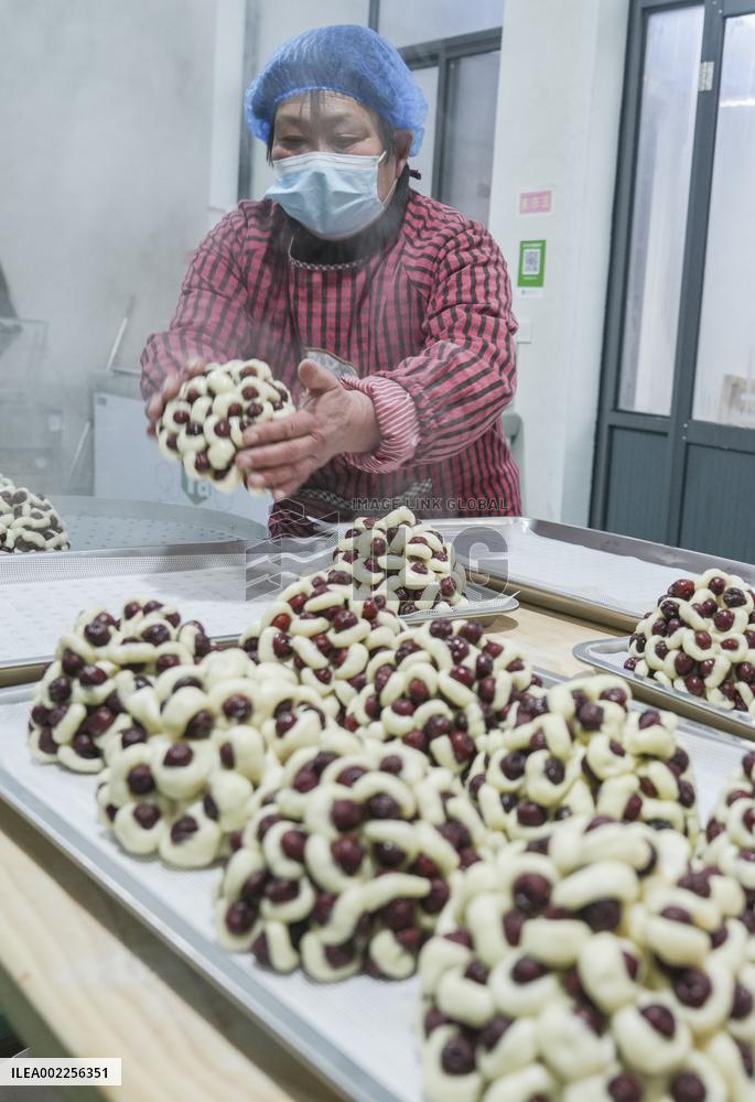 Spring Festival Specialty Handmade Food in China