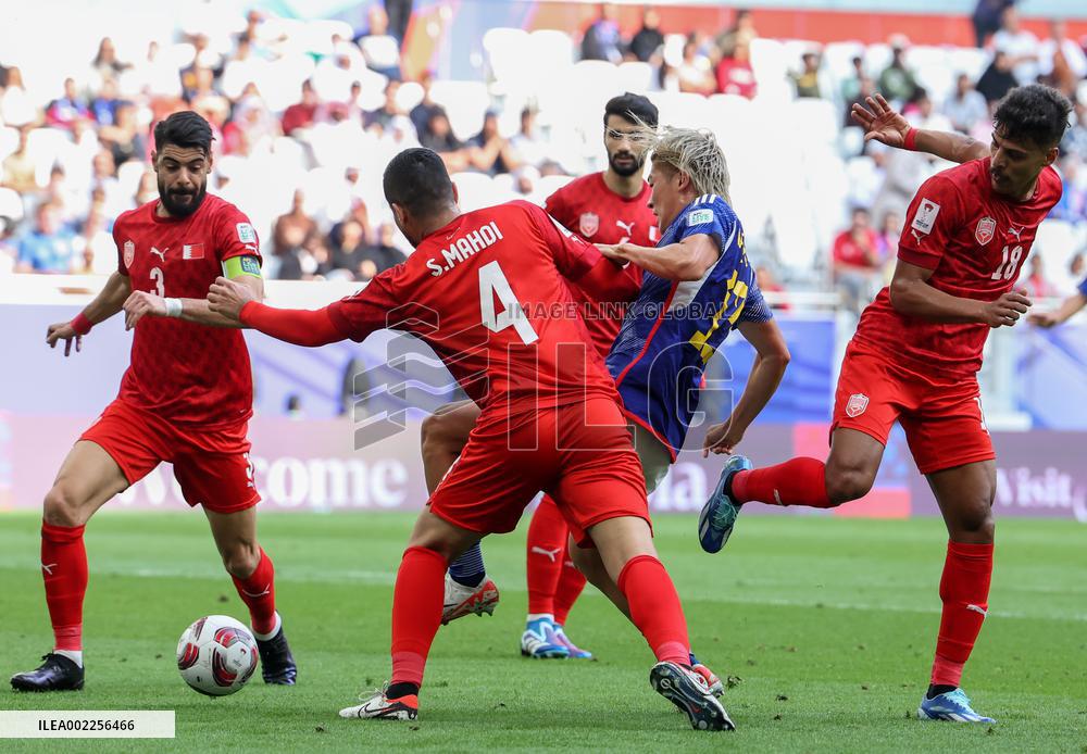 (SP)QATAR-DOHA-FOOTBALL-AFC ASIAN CUP-BAHRAIN VS JAPAN