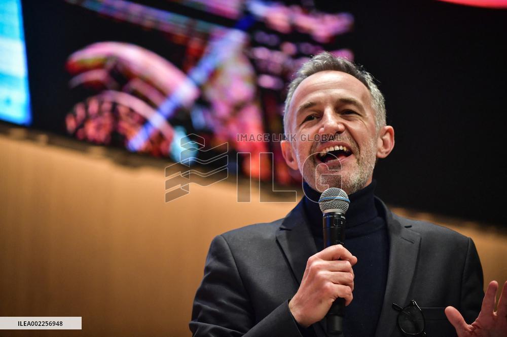 Press Conference For The Marathon Pour Tous - Issy les Moulineaux