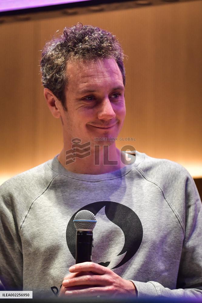 Press Conference For The Marathon Pour Tous - Issy les Moulineaux