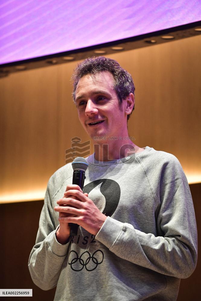 Press Conference For The Marathon Pour Tous - Issy les Moulineaux