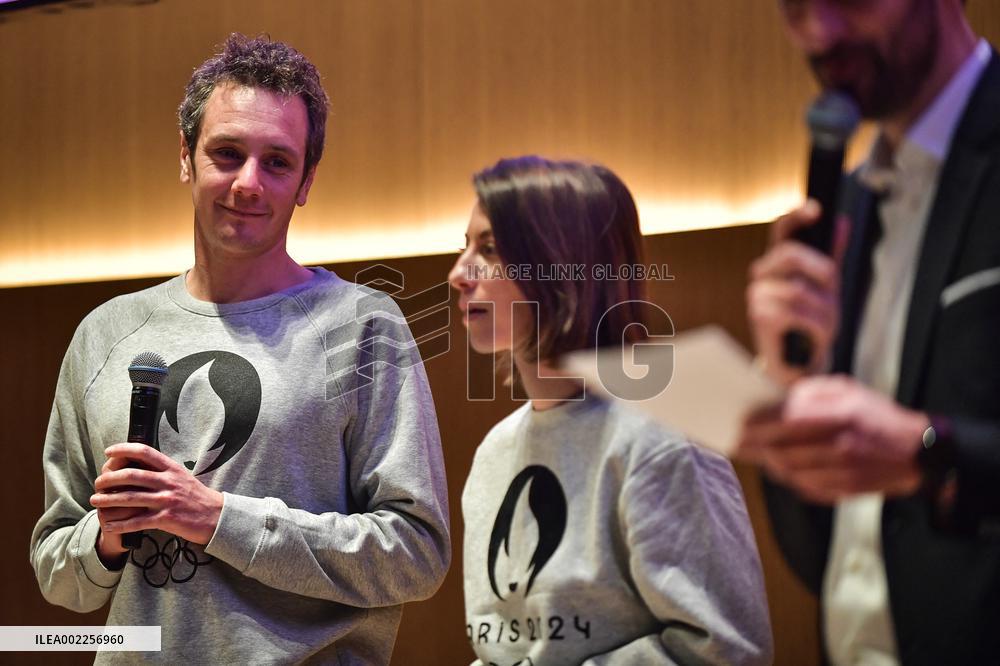 Press Conference For The Marathon Pour Tous - Issy les Moulineaux