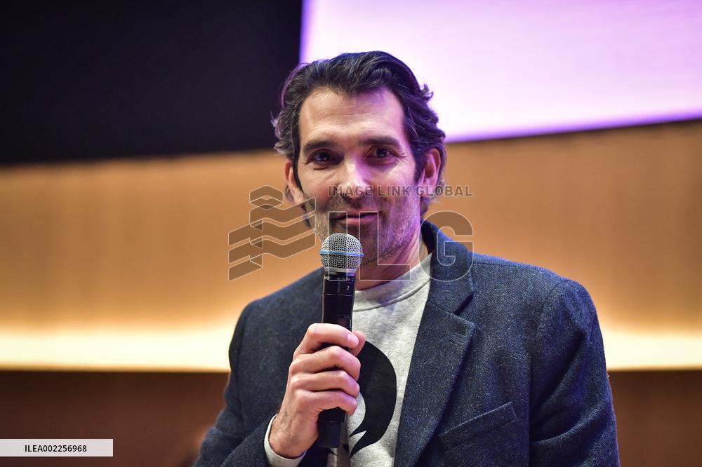 Press Conference For The Marathon Pour Tous - Issy les Moulineaux
