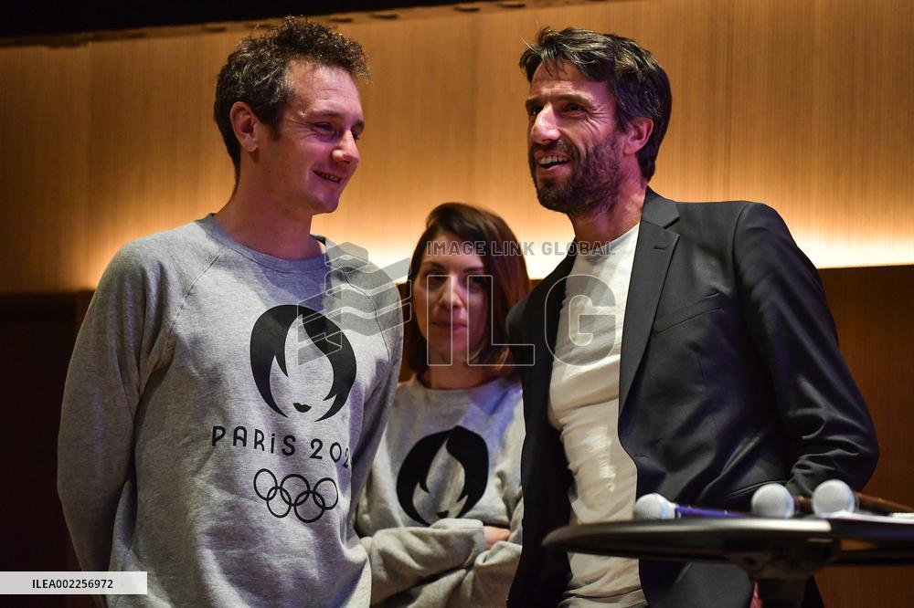 Press Conference For The Marathon Pour Tous - Issy les Moulineaux