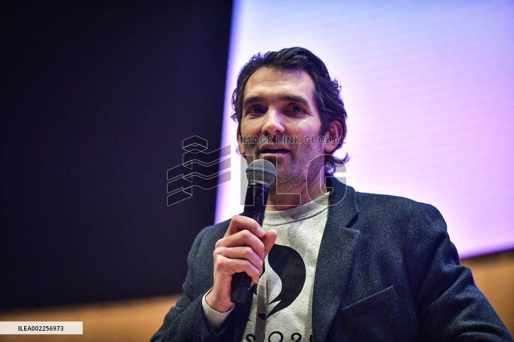 Press Conference For The Marathon Pour Tous - Issy les Moulineaux