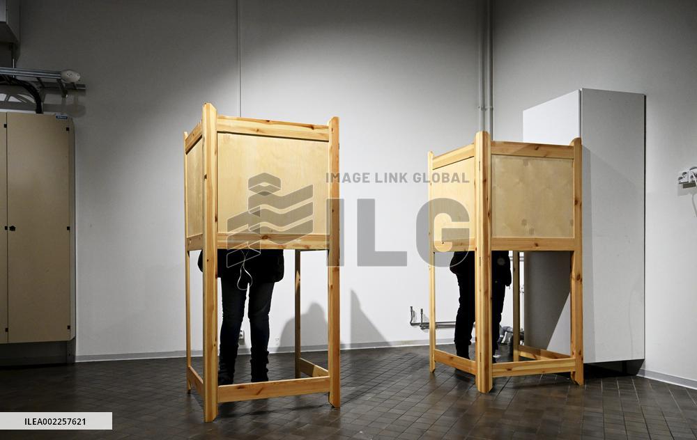 Early voting on the second round of the Finnish presidential election 2024