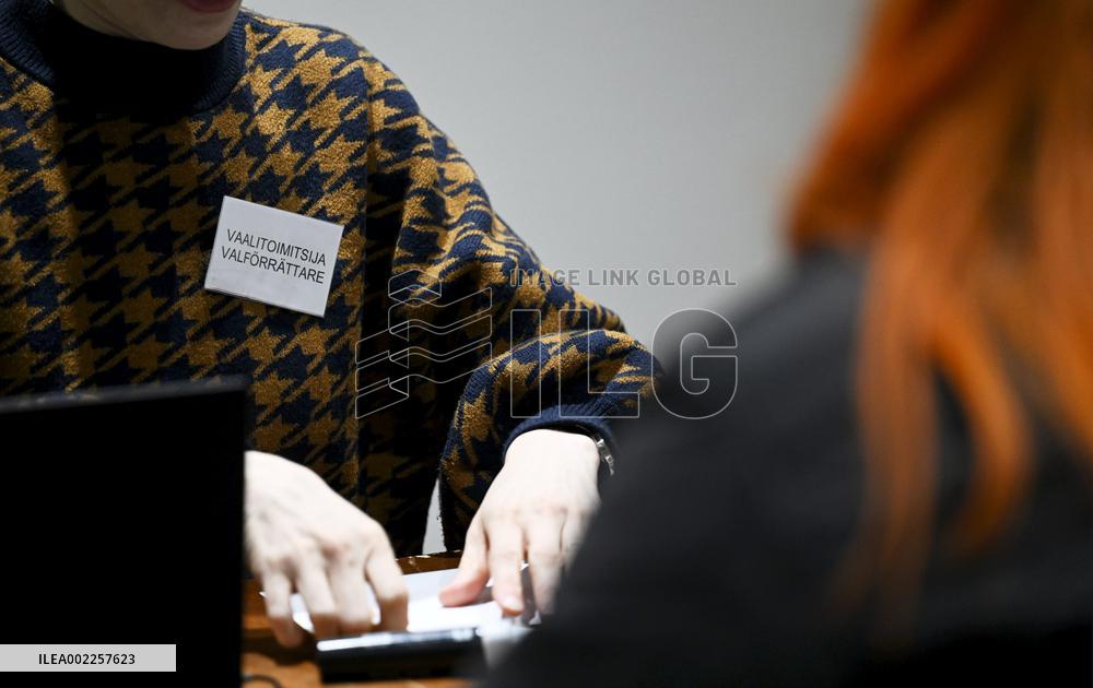 Early voting on the second round of the Finnish presidential election 2024