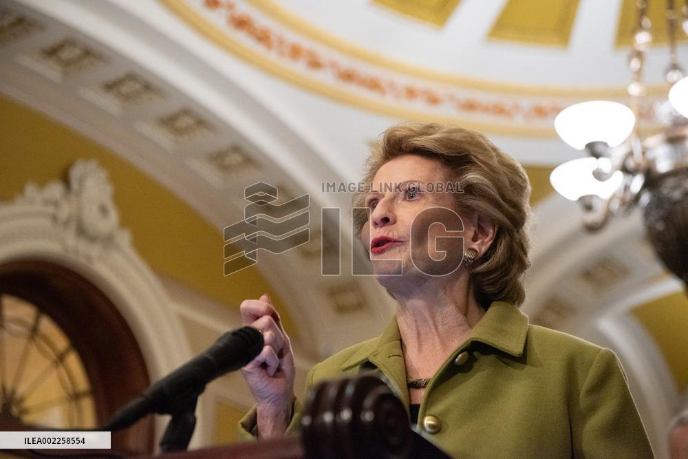 Senate Democratic Luncheon Statements - Washington