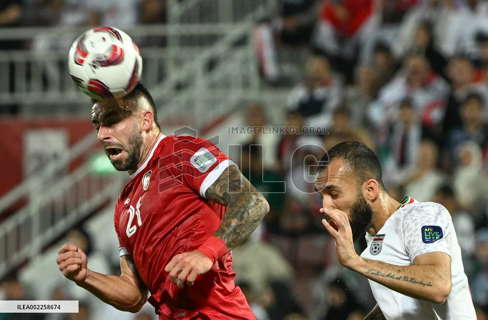 (SP)QATAR-DOHA-FOOTBALL-AFC ASIAN CUP-IRAN VS SYRIA